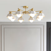 Flower Shade Chandelier